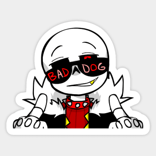 B*tch Meme Underfell Sans angry Sticker